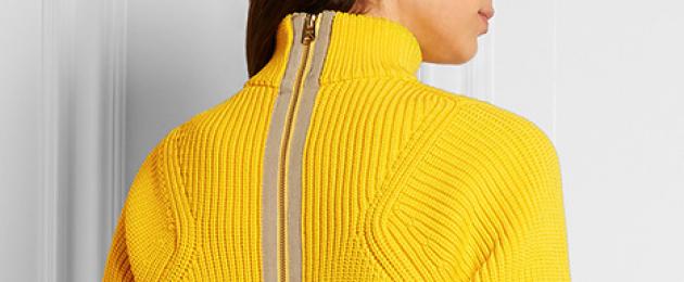 Желтая кофта станет лучшим дополнением гардероба. С чем носить желтый свитер? Сочетание цветов в одежде