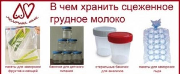 Сколько без холодильника храниться грудное молоко. Как и сколько хранить сцеженное грудное молоко в холодильнике и при комнатной температуре: сроки и условия